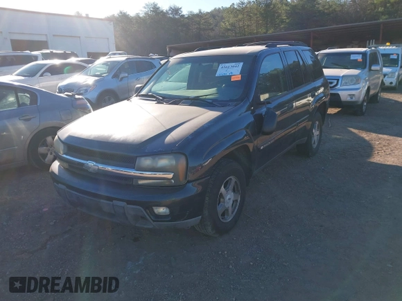 2003 Chevrolet TrailBlazer LS with VIN 1GNDS13SX32251607, listed as a IAAI auction lot 41613042 with 129,380 mi miles. Bid and sale history available at carsss.com. Image 6.