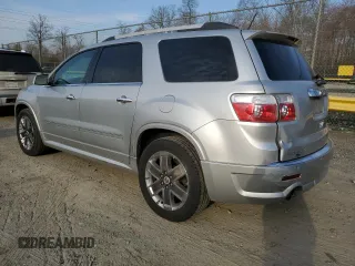 2011 GMC Acadia Denali with VIN 1GKKVTED1BJ217940, listed as a Copart auction lot 49567105 with 177,987 mi miles and Salvage Title. Bid and sale history available at carsss.com. Image 2.