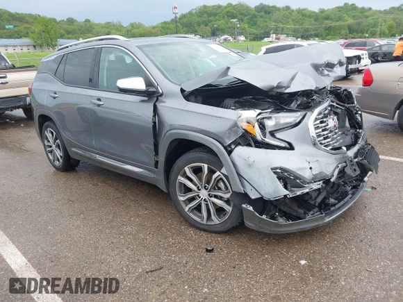 2020 GMC Terrain Denali with VIN 3GKALXEX9LL137492, listed as a IAAI auction lot 42126393 with 47,075 mi miles and . Bid and sale history available at DreamBid. Image 1.