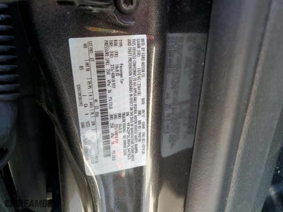 2017 Ford Focus ST with VIN 1FADP3L90HL347823, listed as a Copart auction lot 48368944 with 26,591 mi miles and Salvage Title. Bid and sale history available at carsss.com. Image 12.