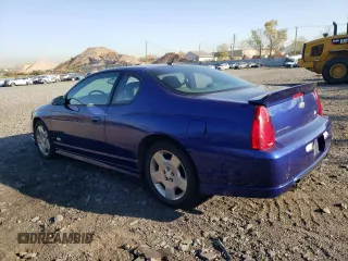 2006 Chevrolet Monte Carlo SS with VIN 2G1WL15C269425835, listed as a Copart auction lot 76843484 with 100,597 mi miles and Clean Title. Bid and sale history available at carsss.com. Image 2.
