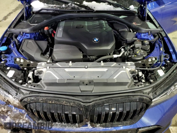 2024 BMW 3 Series 330i xDrive with VIN 3MW89FF0XR8E19086, listed as a Copart auction lot 45810865 with 12,339 mi miles and Salvage Title. Bid and sale history available at carsss.com. Image 11.