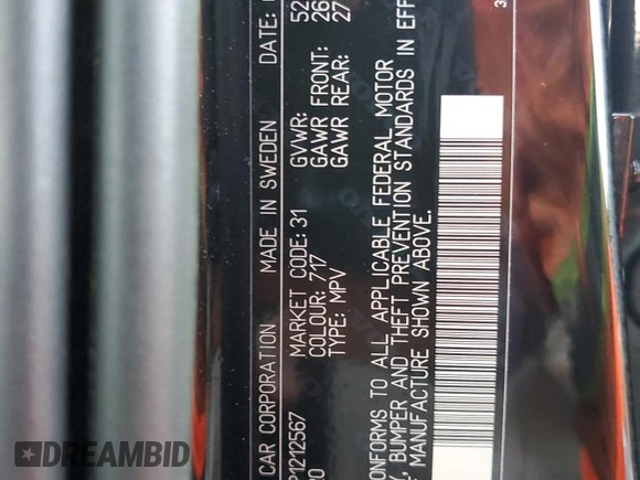 2023 Volvo XC60 Plus Bright Theme с VIN YV4L12DN7P1212567, выставлен на аукционе Copart как лот 74719694 с пробегом Не указан миль и На запчасти • Non repairable. История ставок и продаж доступна на DreamBid. Изображение 14.