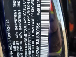 2021 Porsche Macan S z VIN WP1AB2A50MLB30156, wystawiony jako Copart lot #45242365 z przebiegiem 77 062 mil mil oraz Szkoda całkowita • Salvage title. Historia ofert i sprzedaży dostępna na DreamBid. Obrazek 13.