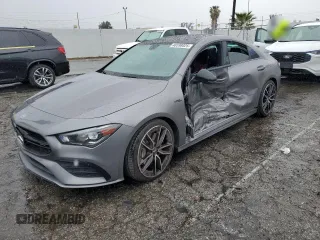 2023 Mercedes-Benz CLA 35 AMG z VIN W1K5J5BB3PN363958, wystawiony jako Copart lot #48598025 z przebiegiem 16 756 mil mil oraz Szkoda całkowita • Salvage title. Historia ofert i sprzedaży dostępna na DreamBid. Obrazek 1.