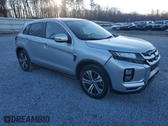 2020 Mitsubishi Outlander Sport SE 2.0 with VIN JA4AP4AU6LU022889, listed as a Copart auction lot 88960705 with 88,775 mi miles and Salvage Title. Bid and sale history available at carsss.com. Image 4.