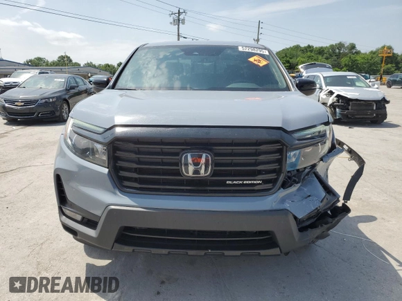 2023 Honda Ridgeline Black Edition с VIN 5FPYK3F89PB045081, выставлен на аукционе Copart как лот 57298295 с пробегом 21 703 миль миль и Списание • Salvage title. История ставок и продаж доступна на DreamBid. Изображение 5.