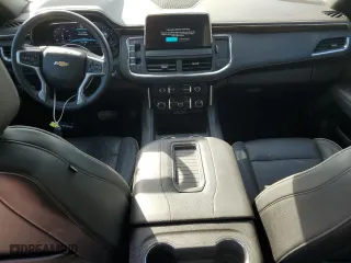 2023 Chevrolet Suburban Premier with VIN 1GNSCFKD2PR106790, listed as a Copart auction lot 46873635 with 31,972 mi miles and Salvage Title. Bid and sale history available at carsss.com. Image 8.