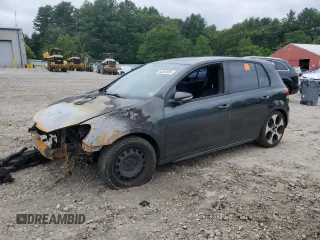 2012 Volkswagen Golf GTI Autobahn with VIN WVWGD7AJ5CW311217, listed as a Copart auction lot 64362085 with Not provided miles and Clean title. Bid and sale history available at DreamBid. Image 1.