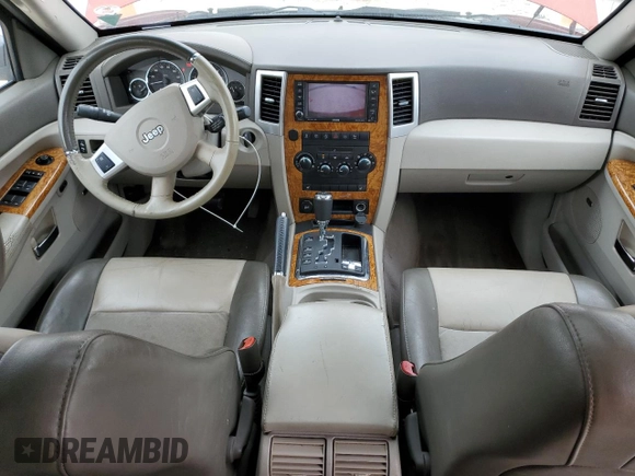 2010 Jeep Grand Cherokee Limited with VIN 1J4RR5GT5AC120591, listed as a Copart auction lot 54389745 with 144,154 mi miles and Clean title. Bid and sale history available at DreamBid. Image 8.