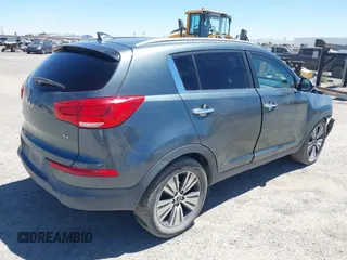 2014 Kia Sportage EX with VIN KNDPC3AC7E7650068, listed as a IAAI auction lot 42515890 with 185,882 mi miles and . Bid and sale history available at DreamBid. Image 4.
