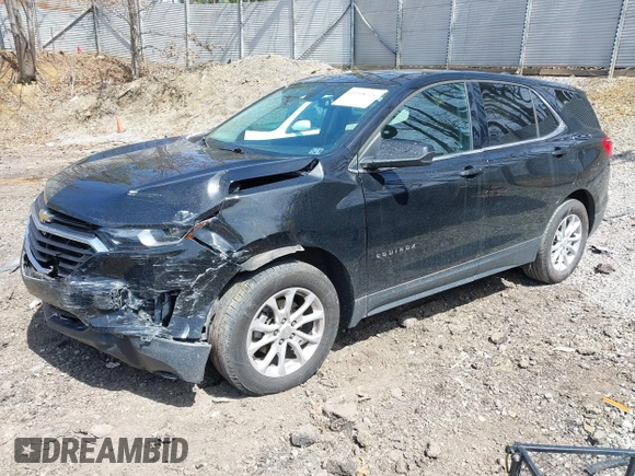 2018 Chevrolet Equinox LT with VIN 3GNAXSEV6JL101653, listed as a IAAI auction lot 41998724 with 103,465 mi miles. Bid and sale history available at carsss.com. Image 2.