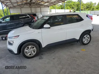 2021 Hyundai Venue SE z VIN KMHRB8A32MU114729, wystawiony jako Copart lot #54370385 z przebiegiem 21 950 mil mil oraz Szkoda całkowita • Salvage title. Historia ofert i sprzedaży dostępna na DreamBid. Obrazek 1.