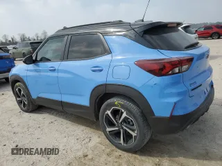 2023 Chevrolet TrailBlazer RS with VIN KL79MTSL2PB143953, listed as a Copart auction lot 49394705 with 16,458 mi miles and Salvage Title. Bid and sale history available at DreamBid. Image 2.