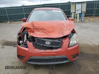 2010 Kia Rio LX with VIN KNADH4A37A6665399, listed as a Copart auction lot 72571284 with 132,610 mi miles and Salvage Title. Bid and sale history available at carsss.com. Image 5.