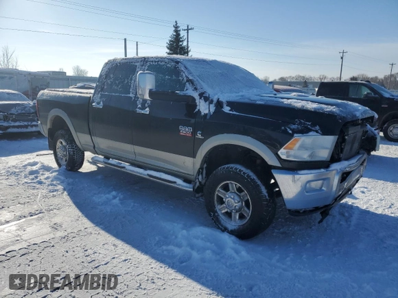 2010 Dodge Ram 2500 SLT with VIN 3D7UT2CL2AG156649, listed as a Copart auction lot 44555755 with 149,186 mi miles and Salvage Title. Bid and sale history available at carsss.com. Image 4.