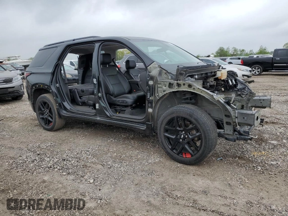 2019 Chevrolet Traverse Premier with VIN 1GNERKKW1KJ116076, listed as a Copart auction lot 51082545 with 0 mi miles and Salvage Title. Bid and sale history available at carsss.com. Image 4.