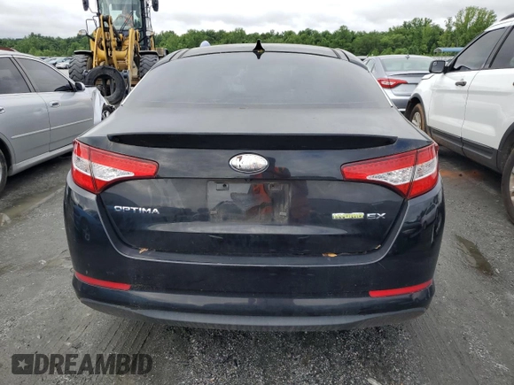 2013 Kia Optima EX with VIN KNAGM4AD8D5042014, listed as a Copart auction lot 58804445 with Not provided miles and Clean title. Bid and sale history available at DreamBid. Image 6.