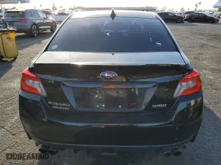 2017 Subaru WRX with VIN JF1VA1B60H9827357, listed as a Copart auction lot 47666835 with 93,108 mi miles and Salvage Title. Bid and sale history available at carsss.com. Image 6.