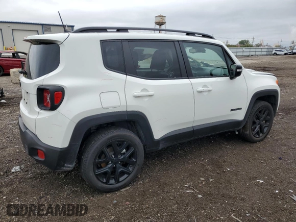 2023 Jeep Renegade Altitude z VIN ZACNJDE16PPP35515, wystawiony jako Copart lot #57641465 z przebiegiem 75 422 mil mil oraz Szkoda całkowita • Salvage title. Historia ofert i sprzedaży dostępna na DreamBid. Obrazek 3.