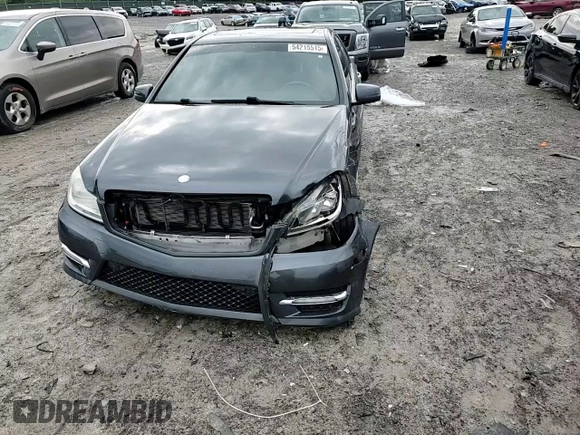 2013 Mercedes-Benz C 300 Sport with VIN WDDGF8AB0DG124719, listed as a Copart auction lot 54215515 with 123,520 mi miles and Salvage Title. Bid and sale history available at DreamBid. Image 13.