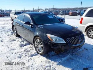 2016 Buick Regal with VIN 2G4GK5EX3G9116705, listed as a IAAI auction lot 41276210 with 143,699 mi miles. Bid and sale history available at carsss.com. Image 1.