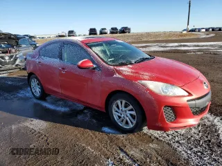 2012 Mazda 3 i Touring with VIN JM1BL1V79C1604043, listed as a Copart auction lot 48041555 with 196,248 mi miles and Salvage Title. Bid and sale history available at DreamBid. Image 4.