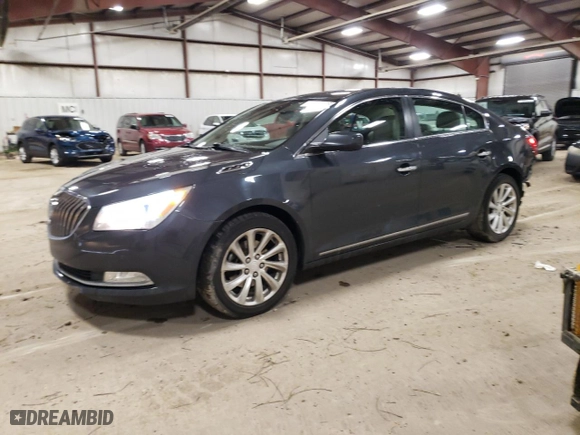 2014 Buick LaCrosse with VIN 1G4GA5G36EF176012, listed as a Copart auction lot 49956695 with 125,399 mi miles and Non Repairable. Bid and sale history available at carsss.com. Image 1.