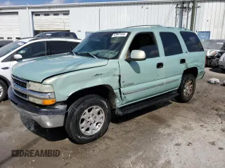 2002 Chevrolet Tahoe LS with VIN 1GNEC13V42R274219, listed as a Copart auction lot 47447855 with 339,296 mi miles and Salvage Title. Bid and sale history available at carsss.com. Image 1.