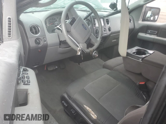 2006 Ford F-150 XLT with VIN 1FTPX14556FA61226, listed as a Copart auction lot 50329635 with 169,693 mi miles and Salvage Title. Bid and sale history available at carsss.com. Image 8.