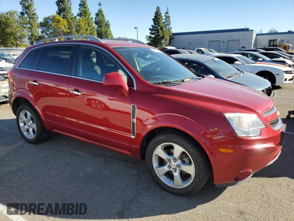 2014 Chevrolet Captiva Sport LT with VIN 3GNAL3EK9ES682617, listed as a Copart auction lot 78733254 with 107,270 mi miles and Clean Title. Bid and sale history available at DreamBid. Image 4.