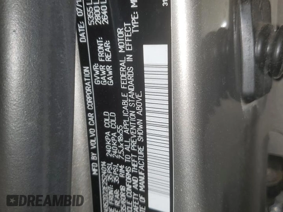 2014 Volvo XC60 3.2L с VIN YV4952DZ2E2524014, выставлен на аукционе Copart как лот 58173975 с пробегом 179 475 миль миль и Списание • Salvage title. История ставок и продаж доступна на DreamBid. Изображение 13.