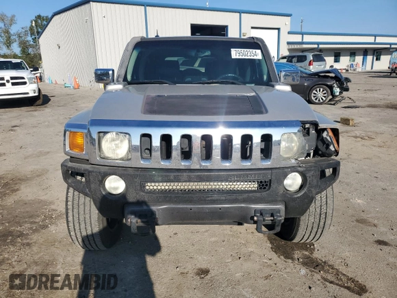 2007 Hummer H3 SUV with VIN 5GTDN13E478120727, listed as a Copart auction lot 79502354 with 151,598 mi miles and Salvage Title. Bid and sale history available at DreamBid. Image 5.