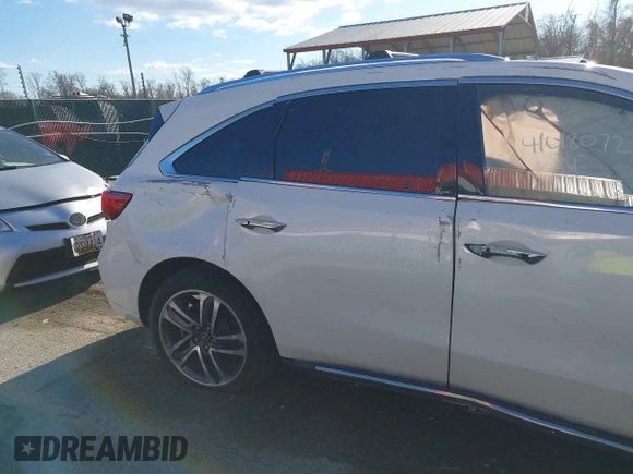 2018 Acura MDX Sport Hybrid w/Advance Pkg with VIN 5J8YD7H78JL000864, listed as a IAAI auction lot 41018072 with 150,815 mi miles. Bid and sale history available at carsss.com. Image 14.