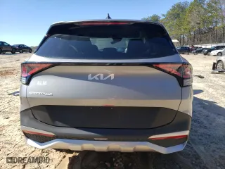 2025 Kia Sportage LX with VIN KNDPU3DF8S7340252, listed as a Copart auction lot 45231295 with 3,325 mi miles and Salvage Title. Bid and sale history available at carsss.com. Image 6.