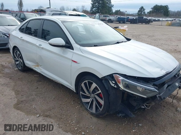 2021 Volkswagen Jetta GLI S with VIN 3VW6T7BU9MM021181, listed as a IAAI auction lot 41587180 with 49,058 mi miles and . Bid and sale history available at DreamBid. Image 1.