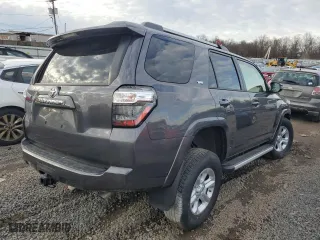 2021 Toyota 4Runner SR5 with VIN JTEEU5JR3M5246632, listed as a Copart auction lot 86261894 with 18,327 mi miles and Salvage Title. Bid and sale history available at carsss.com. Image 3.