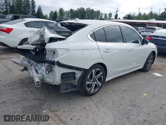 2020 Subaru Legacy Limited with VIN 4S3BWAN67L3006892, listed as a IAAI auction lot 42642567 with 38,785 mi miles and . Bid and sale history available at DreamBid. Image 4.