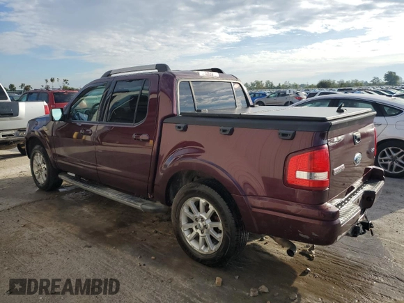 2008 Ford Explorer Sport Trac Limited with VIN 1FMEU53E58UA52044, listed as a Copart auction lot 72791104 with 137,837 mi miles and Salvage title. Bid and sale history available at DreamBid. Image 2.