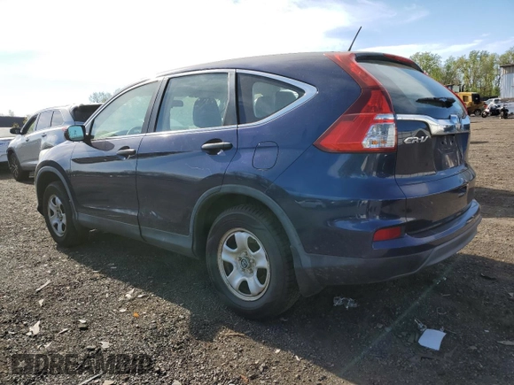 2015 Honda CR-V LX with VIN 3CZRM3H33FG704686, listed as a Copart auction lot 54966355 with 105,521 mi miles and Clean Title. Bid and sale history available at carsss.com. Image 2.