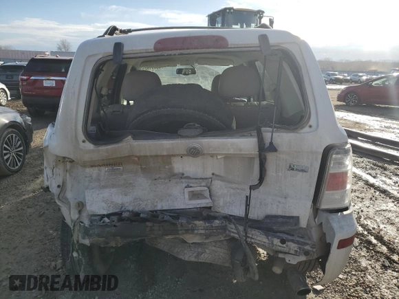 2011 Mercury Mariner Premier with VIN 4M2CN9HG4BKJ07803, listed as a Copart auction lot 46491925 with 135,951 mi miles and Salvage title. Bid and sale history available at DreamBid. Image 6.