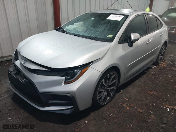 2021 Toyota Corolla SE with VIN 5YFP4MCE8MP061108, listed as a IAAI auction lot 41728518 with 40,957 mi miles. Bid and sale history available at carsss.com. Image 17.