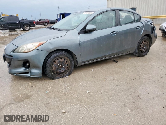 2013 Mazda 3 i SV with VIN JM1BL1TF6D1791561, listed as a Copart auction lot 54434095 with 115,604 mi miles and Salvage Title. Bid and sale history available at DreamBid. Image 1.