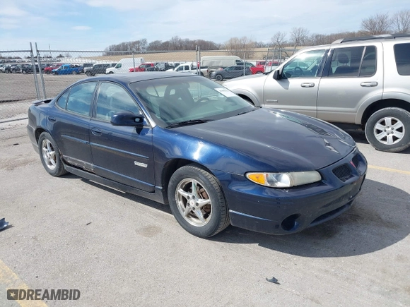 2003 Pontiac Grand Prix GT with VIN 1G2WP52K53F148801, listed as a IAAI auction lot 41888412 with 135,142 mi miles. Bid and sale history available at carsss.com. Image 1.