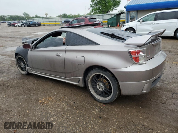 2005 Toyota Celica GT with VIN JTDDR32T650182164, listed as a Copart auction lot 52583624 with 0 mi miles and Salvage Title. Bid and sale history available at carsss.com. Image 2.