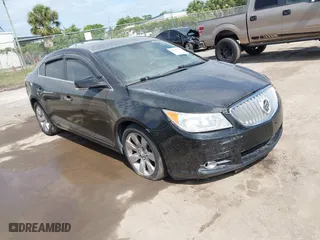 2011 Buick LaCrosse CXL with VIN 1G4GC5EDXBF357292, listed as a IAAI auction lot 42019346 with 153,107 mi miles. Bid and sale history available at carsss.com. Image 1.