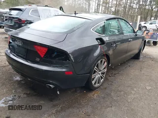 2015 Audi A7 3.0 TDI Premium Plus with VIN WAUWMAFC4FN034666, listed as a IAAI auction lot 41708296 with 101,744 mi miles. Bid and sale history available at carsss.com. Image 4.