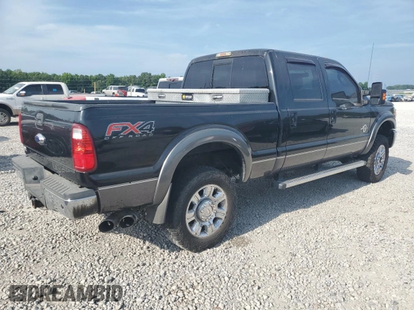 2014 Ford F-350 XLT with VIN 1FT8W3BTXEEA64583, listed as a Copart auction lot 62752235 with Not provided miles and Salvage title. Bid and sale history available at DreamBid. Image 3.