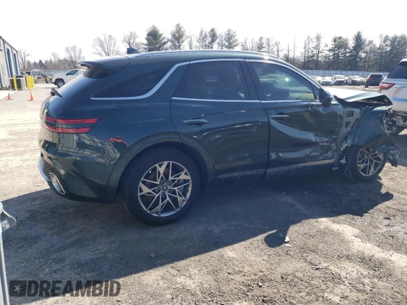 2023 Genesis GV70 2.5T with VIN KMUMADTB9PU081213, listed as a Copart auction lot 45577745 with 39,915 mi miles and Salvage Title. Bid and sale history available at carsss.com. Image 3.