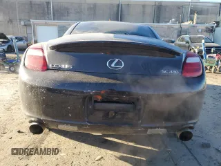 2007 Lexus SC 430 with VIN JTHFN45Y179014155, listed as a Copart auction lot 42896105 with 142,018 mi miles and Salvage Title. Bid and sale history available at DreamBid. Image 6.